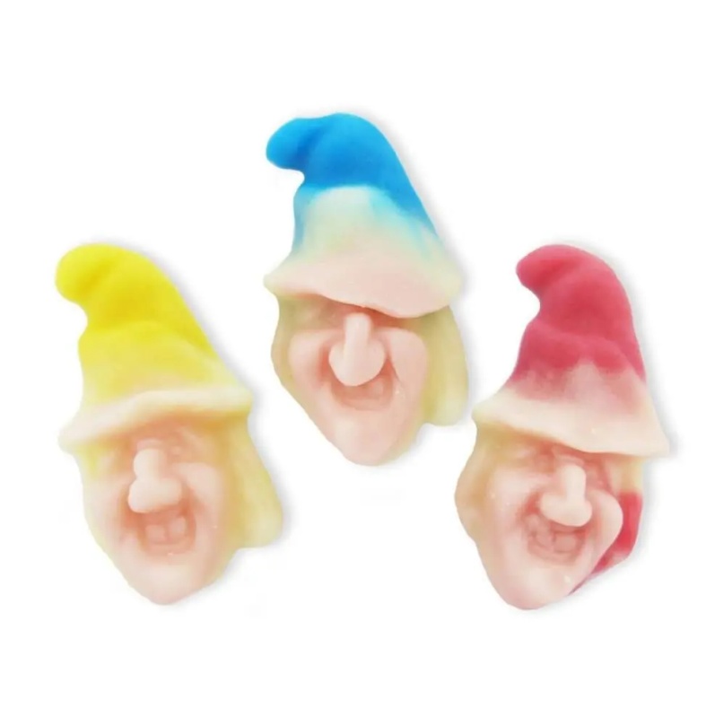 Witches Heads Gummy Halloween Pick & Mix Sweets Kingsway 100g